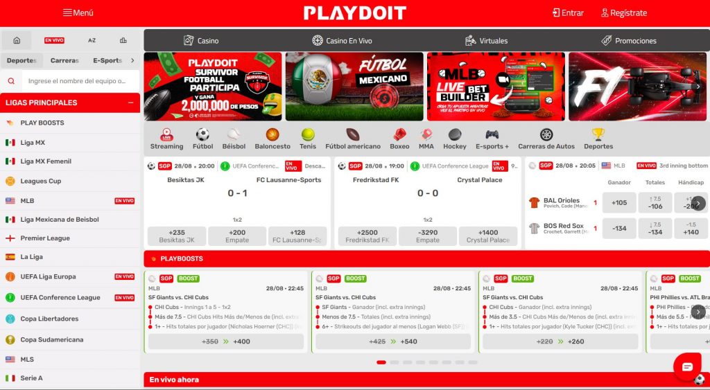 Registro rápido en Playdoit Casino México